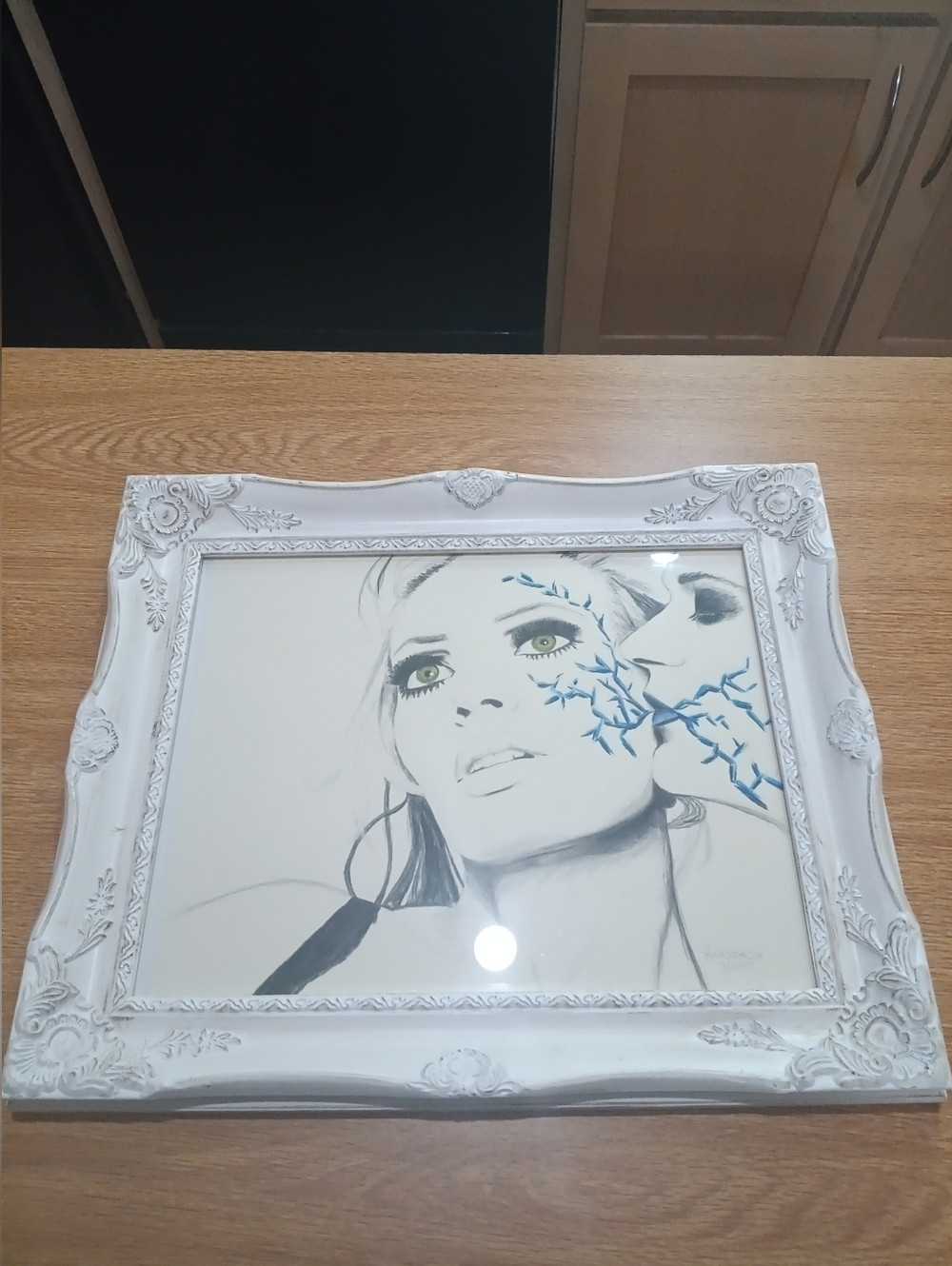 Framed Artwork Signed Anastacia 2017